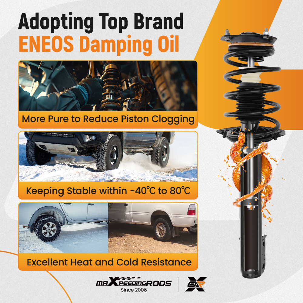 Pair Front Complete Strut Assembly For 2009-2013 compatible for Chevy 1997-2005 compatible for Buick 171661