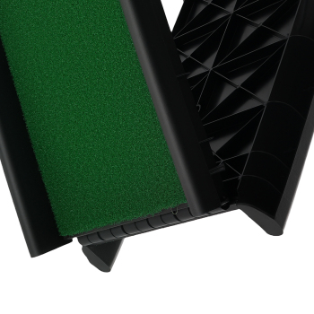 61 Foldable Grass Pet Ramp Up to 150 Lbs For Car Truck SUV Travel Dog Ramp