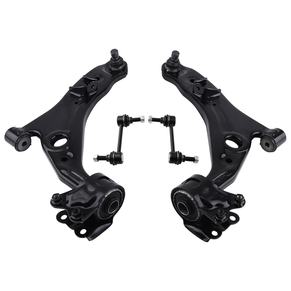 Front Lower Control Arms Sway Bar Links compatible for Ford Edge MKX 07-15 K620487 K620486