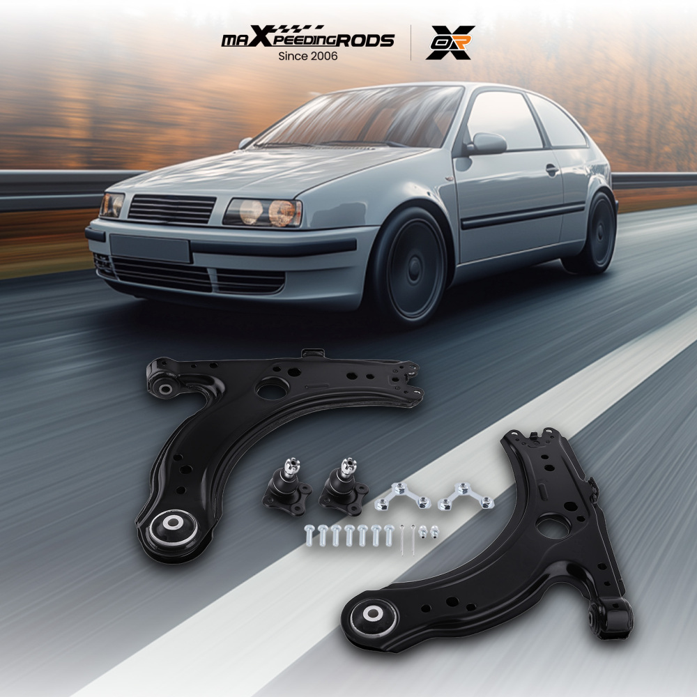 Front axle left and right Wishbone Control compatible for Seat Leon (1M1) / Toledo II (1M2) suspension arms