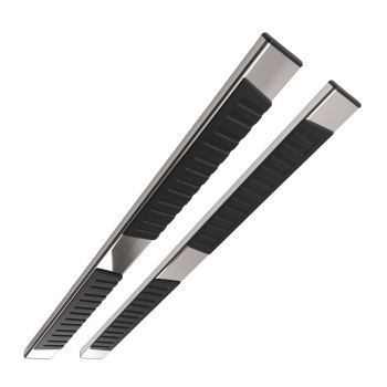 Side Steps Nerf Bar LeftRight compatible for Nissan Titan 2004-2024 Non-Slip Surface