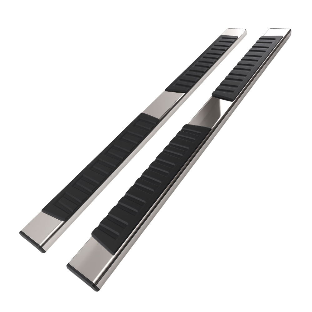 Side Steps Nerf Bar LeftRight compatible for Nissan Titan 2004-2024 Non-Slip Surface