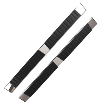 6 inch Nerf Bars compatible for Toyota Tacoma Extended Cab 2005-2023 Black Stainless