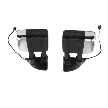 Chrome Mirror Assembly compatible for Ford F-250 F-350 F-450 99-07 3C3Z17682DAA Pair