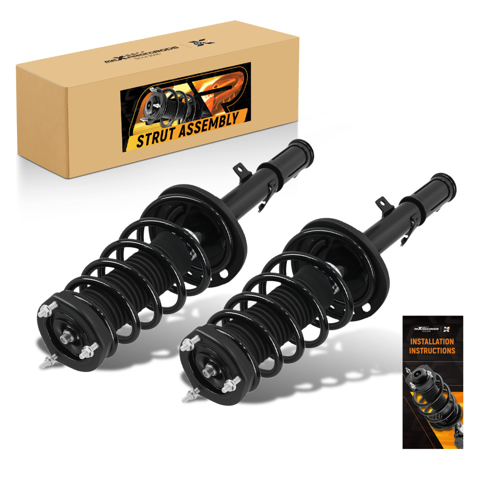 Pair Rear Shocks Struts w/Coil Spring For 2007-2011 compatible for Toyota Camry 2006-12 Avalon