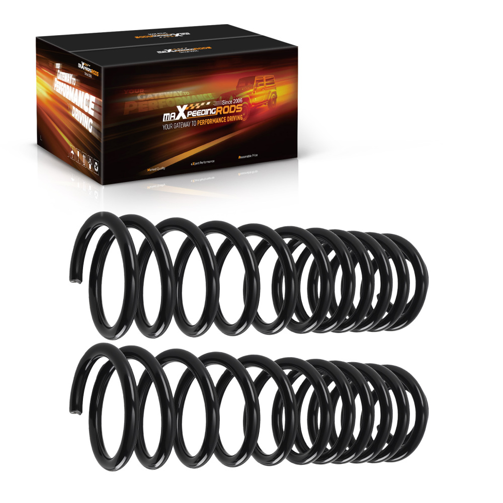 maXpeedingrods Front Springs compatible for Jeep Cherokee 1984-1996 Comanche 1986-1992