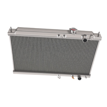 2Row Aluminum Radiator Assembly compatible for Acura Integra 1994-2001 Manual Trans