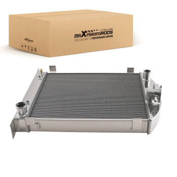 3 Row Aluminum Coolant Radiator compatible for Ford High-Boy compatible for Chevy 1932 DPI3132 AT