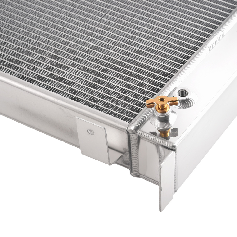 Aluminum Cooling Radiator compatible for Ford Low-Boy compatible for Chevy Engine 1932 CU1009 3 Row