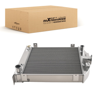 Aluminum Cooling Radiator compatible for Ford Low-Boy compatible for Chevy Engine 1932 CU1009 3 Row