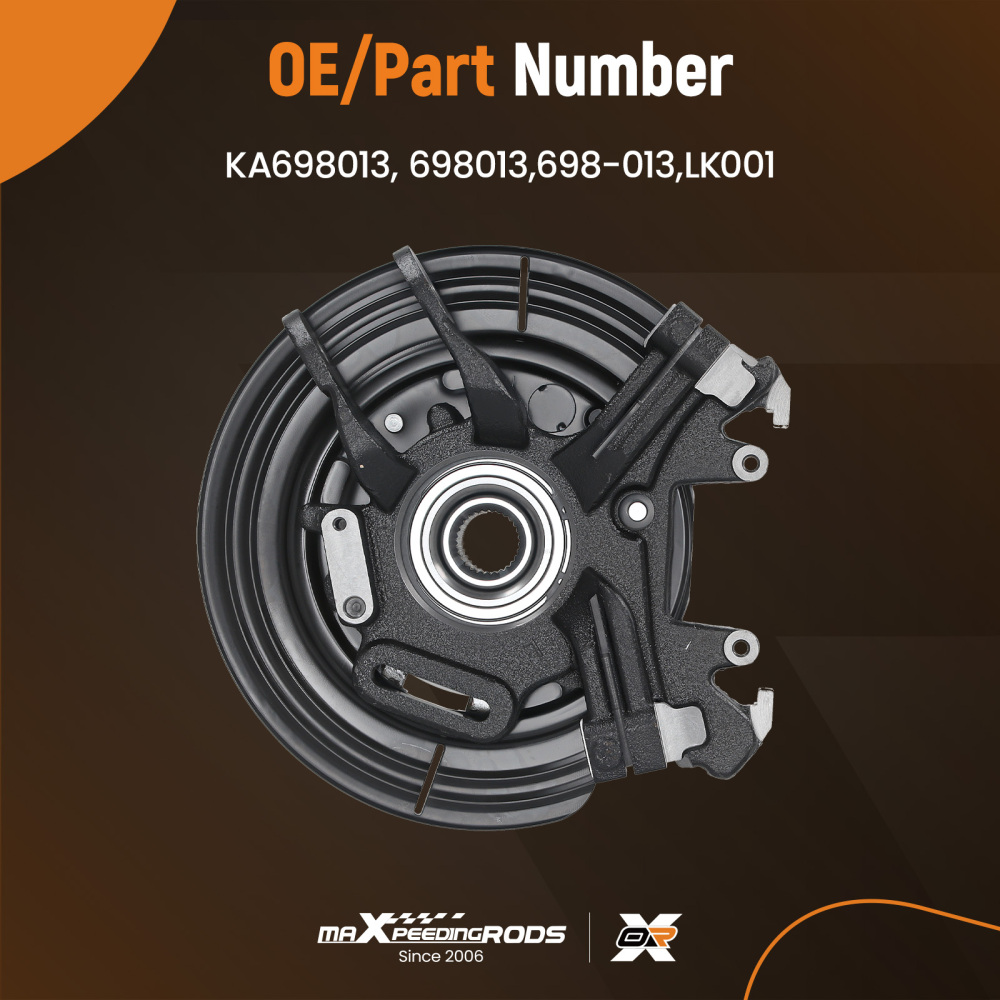 Complete Steering Knuckle Assembly compatible for Ford Explorer 2002-2005 KA698013 LH