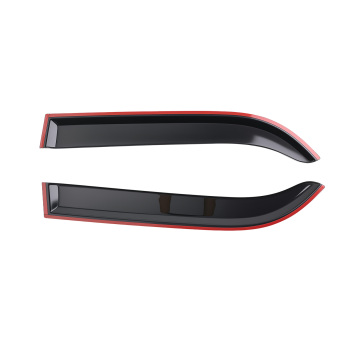 Window Visor Rain Guards Deflector compatible for Toyota Corolla 4Door 98-02 Black Tinted