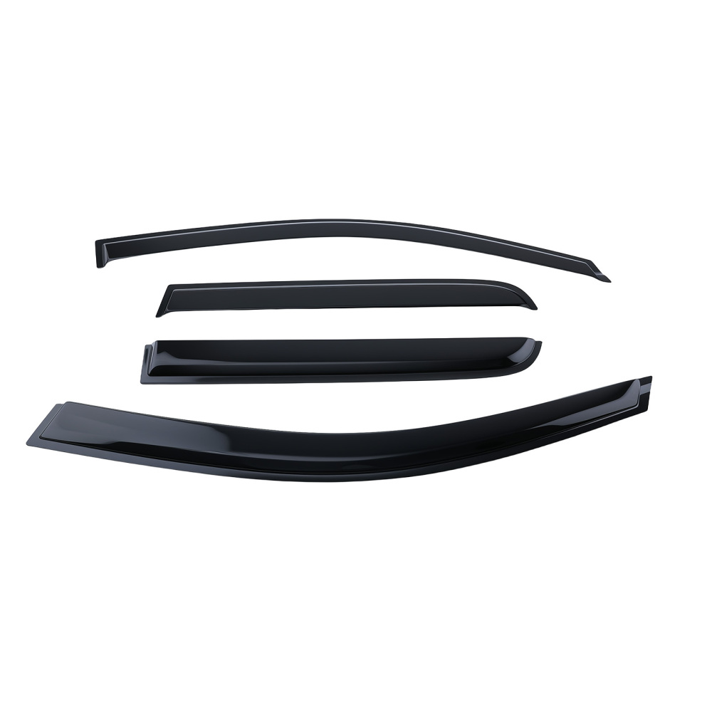 Weather Shields compatible for Mitsubishi ASX 2010-2024 Outside Mount Rain Guards Set