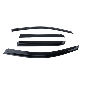 Weather Shields compatible for Mitsubishi ASX 2010-2024 Outside Mount Rain Guards Set