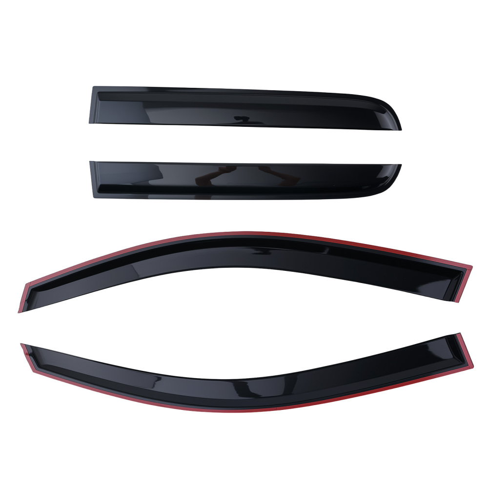 Weather Shields compatible for Mitsubishi ASX 2010-2024 Outside Mount Rain Guards Set