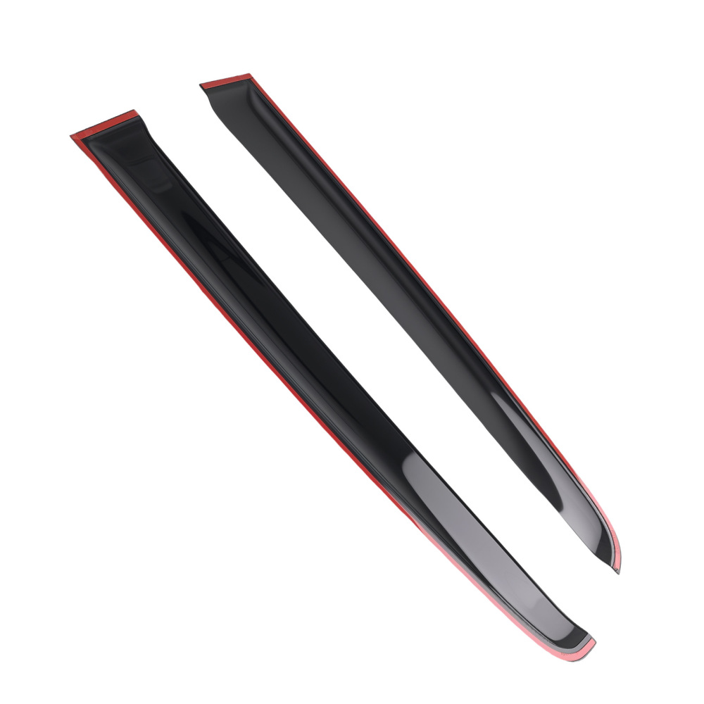 Rain Guards compatible for Mazda BT50 BT-50 Dual Cab 2020+ Weathershield Black 4Pcs