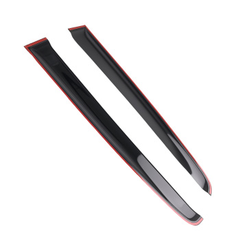 Rain Guards compatible for Mazda BT50 BT-50 Dual Cab 2020+ Weathershield Black 4Pcs