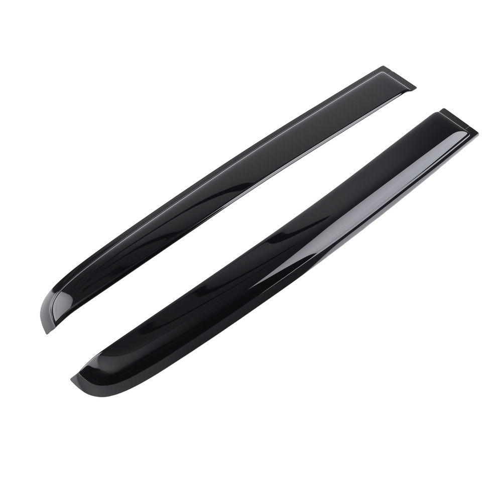 Rain Guards compatible for Mazda BT50 BT-50 Dual Cab 2020+ Weathershield Black 4Pcs