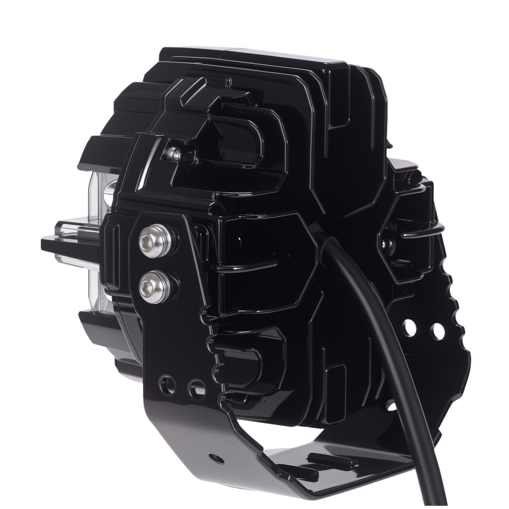 Luci di guida a LED da 5 per fuoristrada, bianche + ambra, DRL, IP68, 178 W