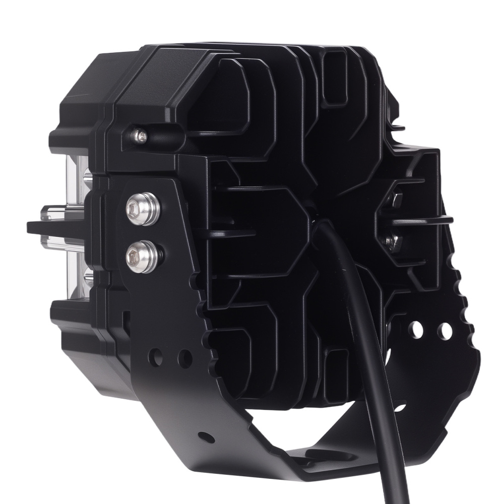 5inch LED Cube Lights IP68 Spot Flood Combo RGB DRL Work Lamp For Off Road 12V