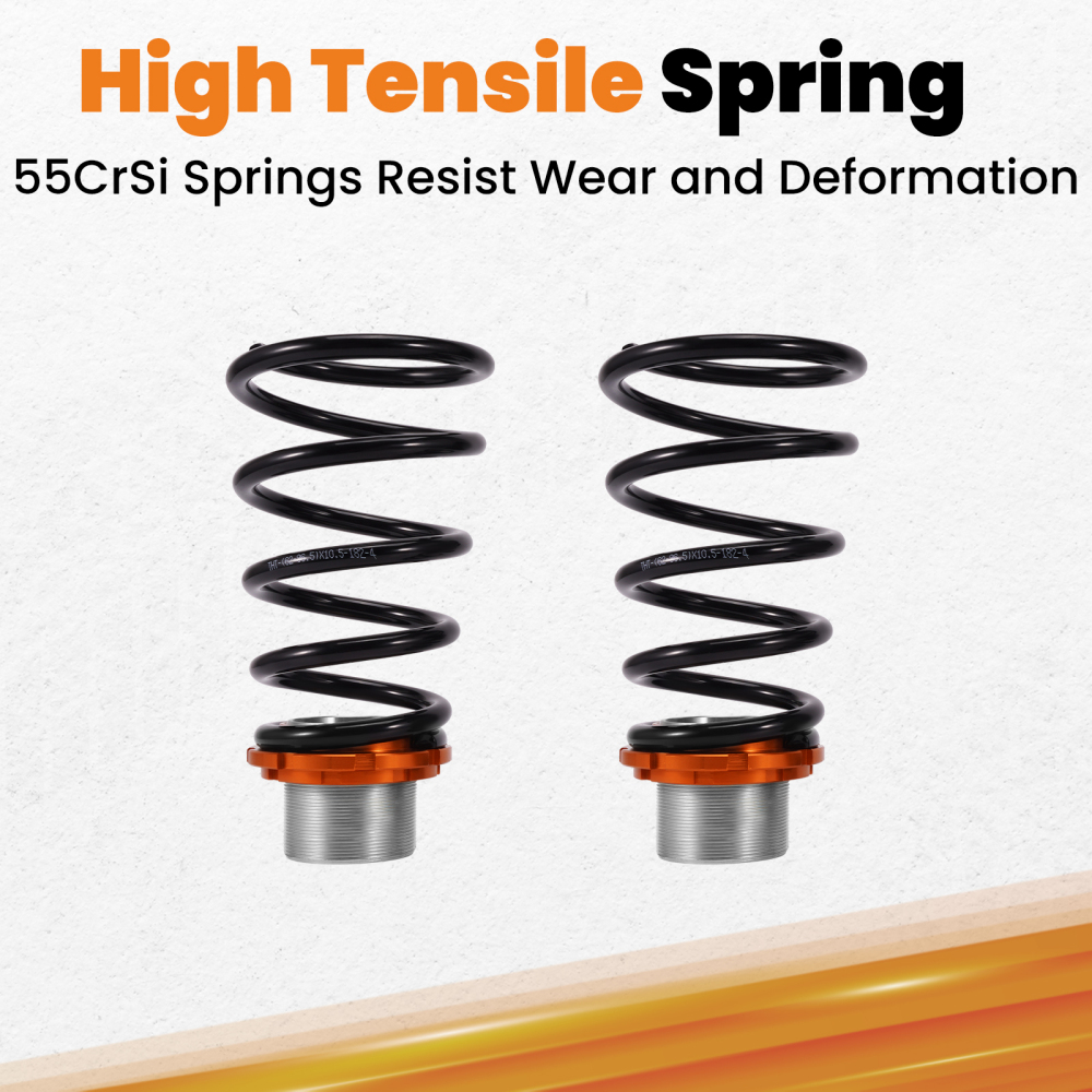 Adjustable Coilover Kit compatible for Fiat Grande Punto 199 2005-2018 Lowering Suspension