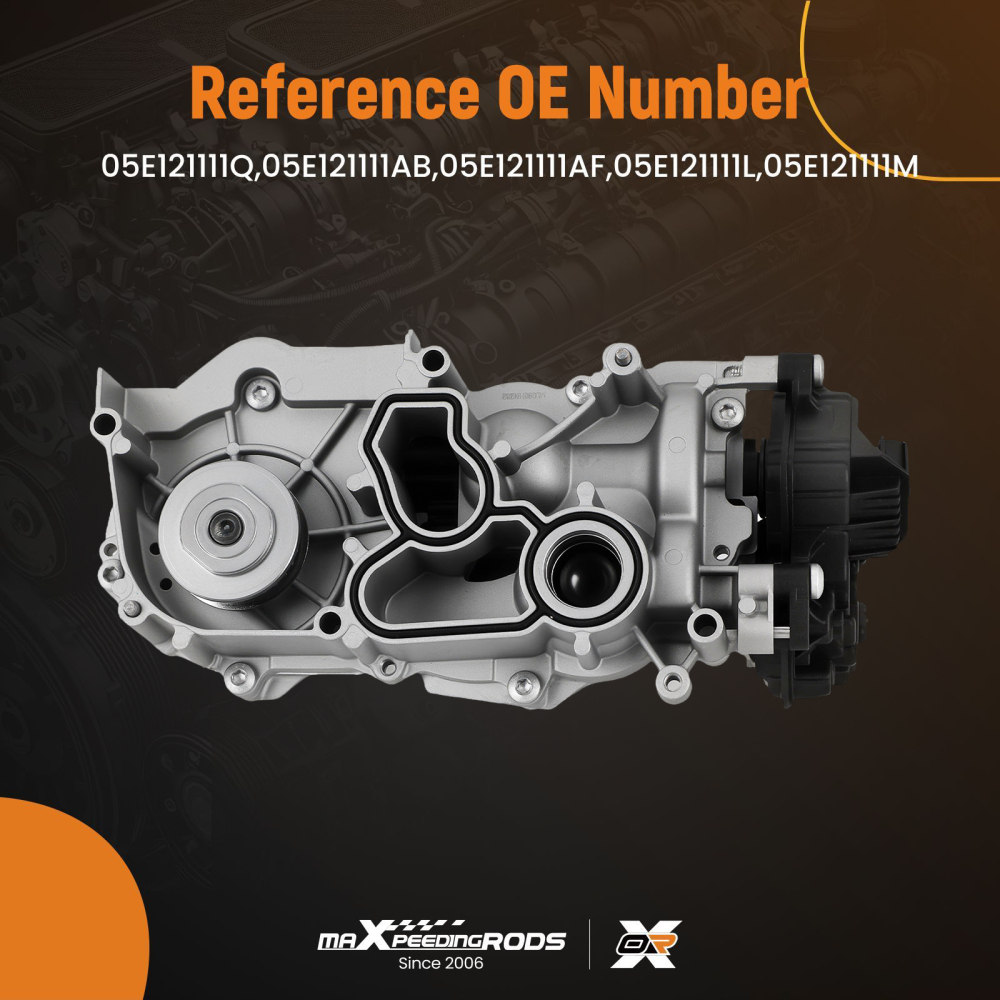 Engine Water Pump compatible for Audi A1/A3/Q2 1.5 TFSI EA211 EVO 2018- 05E121111AF