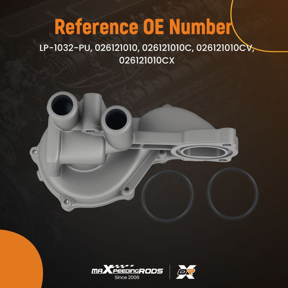 Coolant Pump Kit compatible for VW Golf/Sharan 2.0 1991-2010 037121010 Direct Replacement