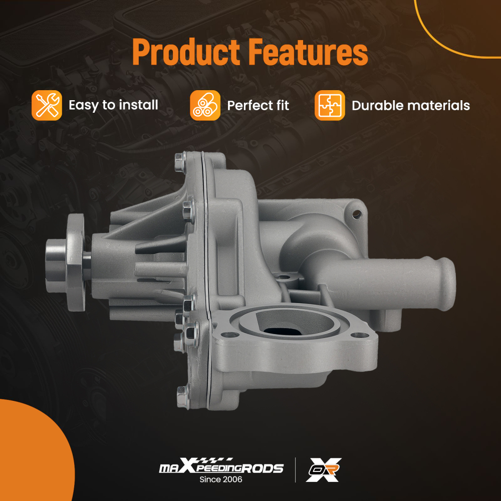 Coolant Pump Kit compatible for VW Golf/Sharan 2.0 1991-2010 037121010 Direct Replacement