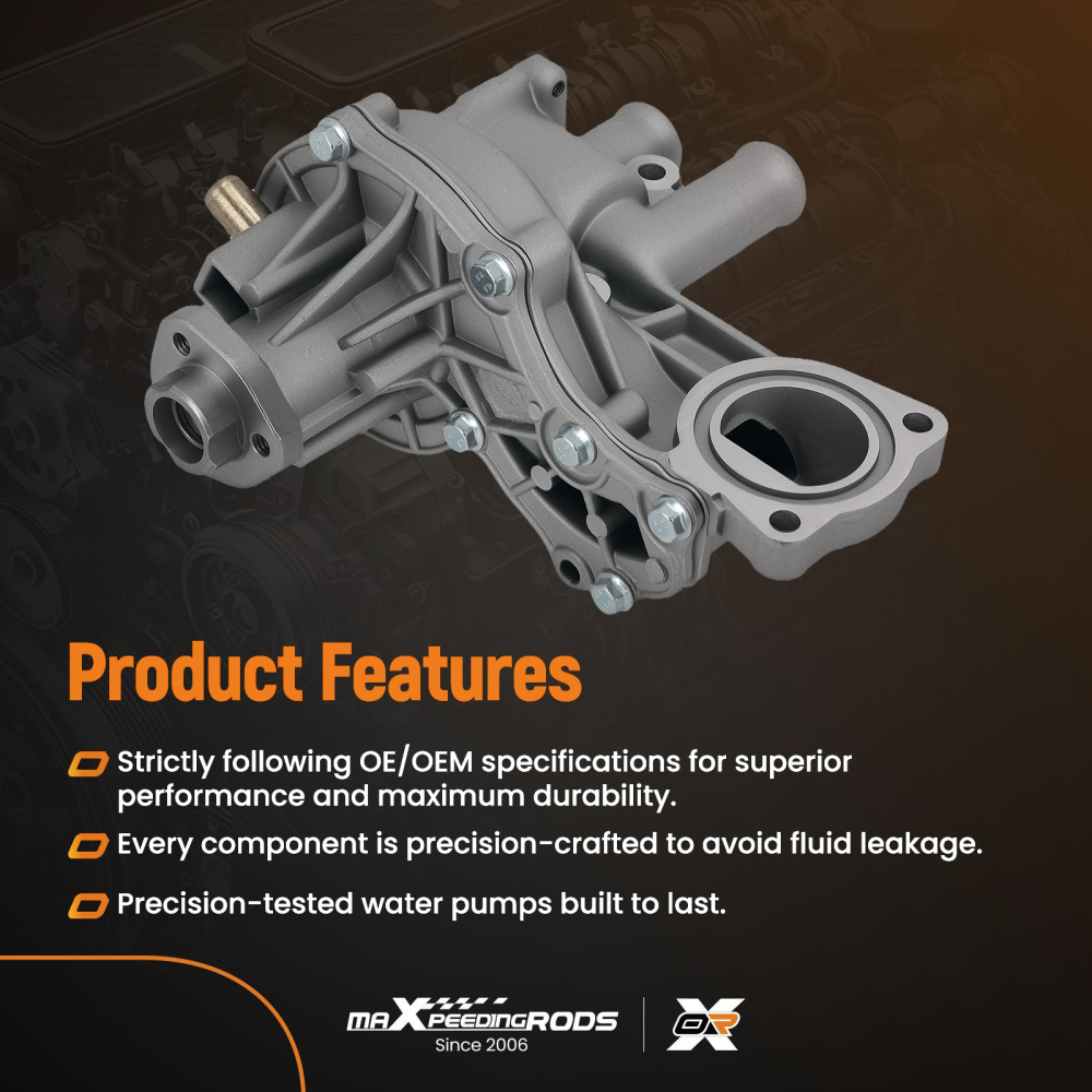 Coolant Pump Kit compatible for VW Golf/Sharan 2.0 1991-2010 037121010 Direct Replacement