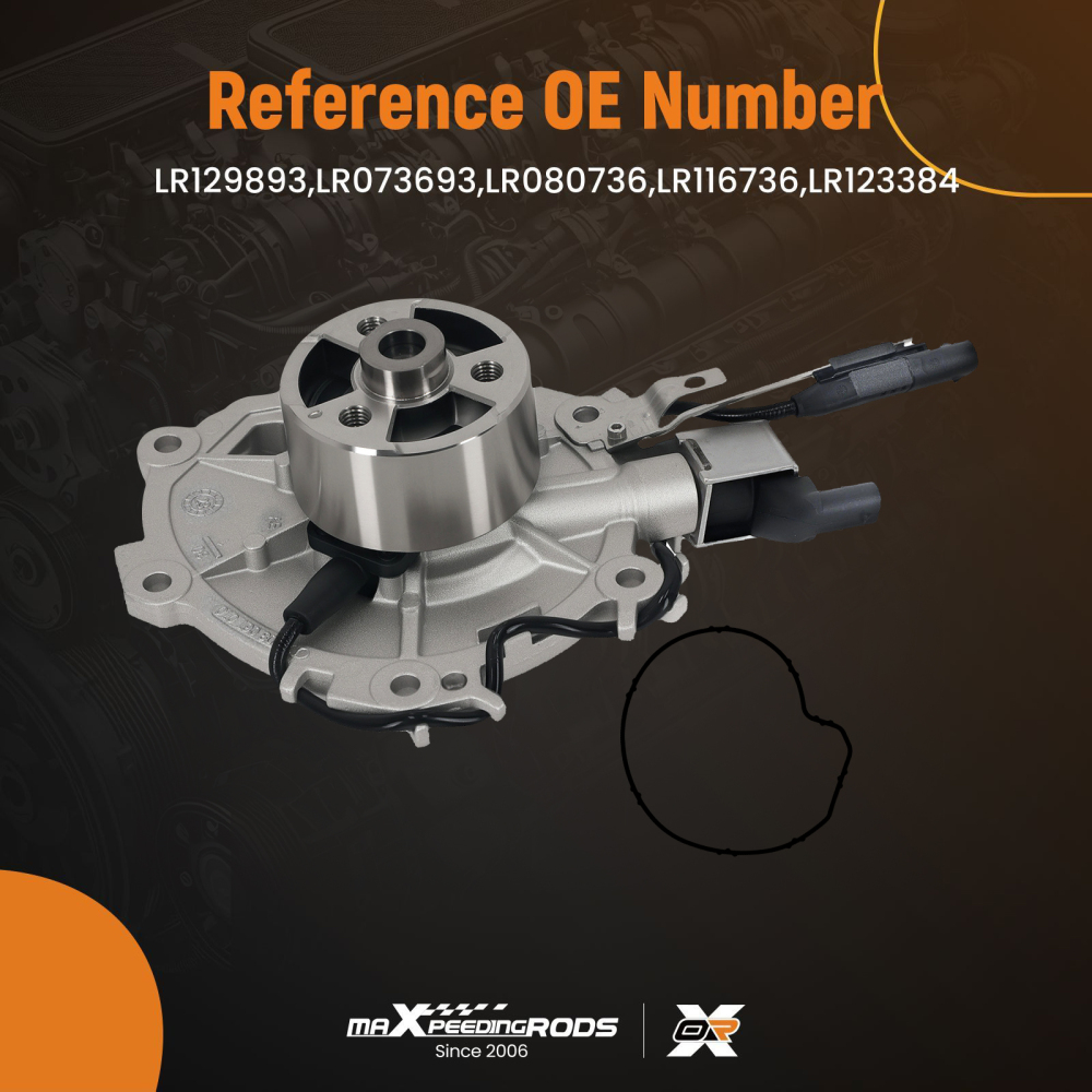 Coolant Pump compatible for Jaguar E-Pace X540 2.0D AWD 2017-2020 JDE38247