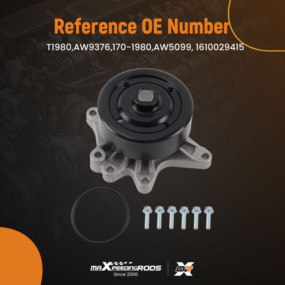 Pompa Acqua compatibile per Toyota Celica MR2 Spyder 1.8L 2000-2005 1610009080