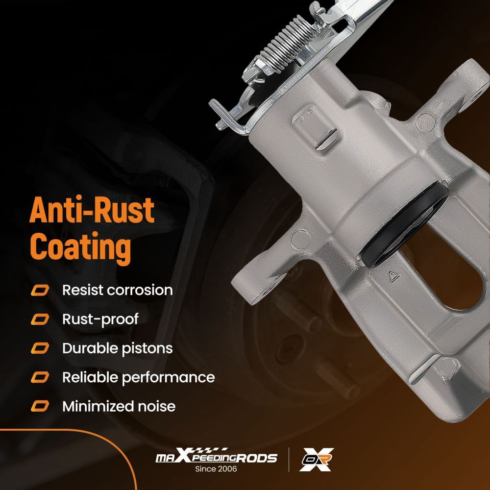 Rear Left Brake Caliper compatible for Renault Megane 2/3/4 Clio Fluence Scénic Twingo Wind