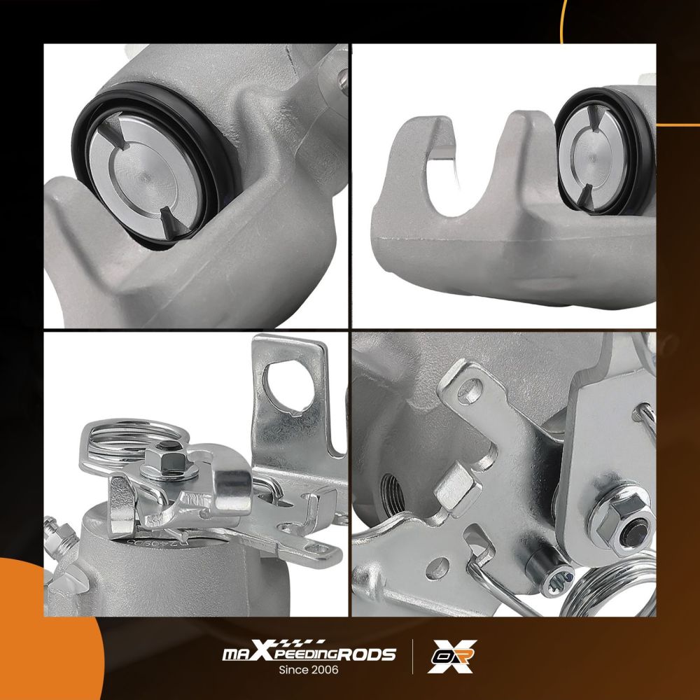 Brake Caliper Rear Left compatible for VW Caddy MK3 III 1.4 1.6 1.9 2.0 2004-2010 2K0615423