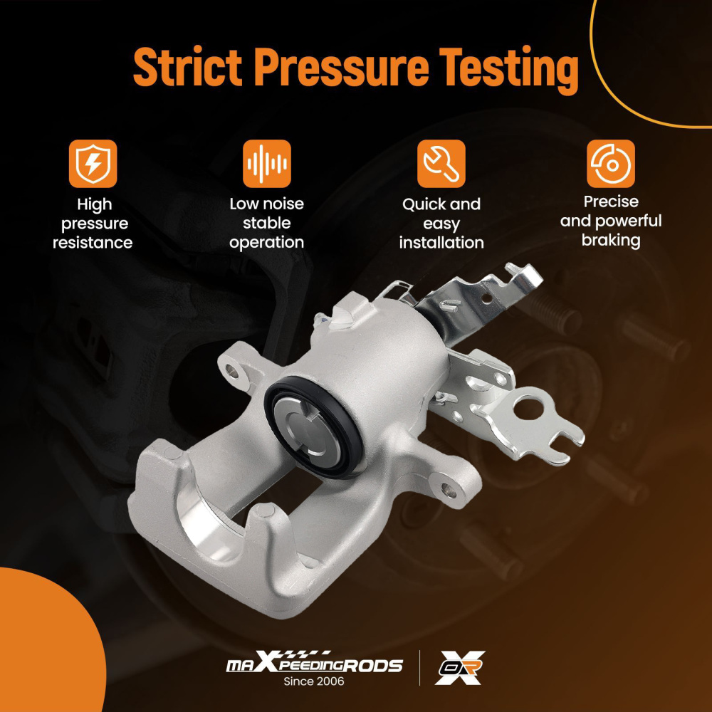 Brake Caliper Rear Left compatible for VW Caddy MK3 III 1.4 1.6 1.9 2.0 2004-2010 2K0615423