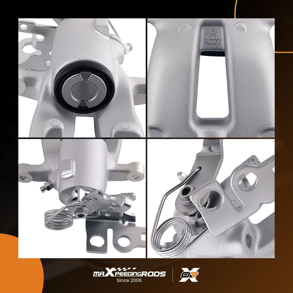 Brake Caliper Rear Right compatible for VW Caddy MK III 2004-2010 2K0615424 2K0615424B 41mm