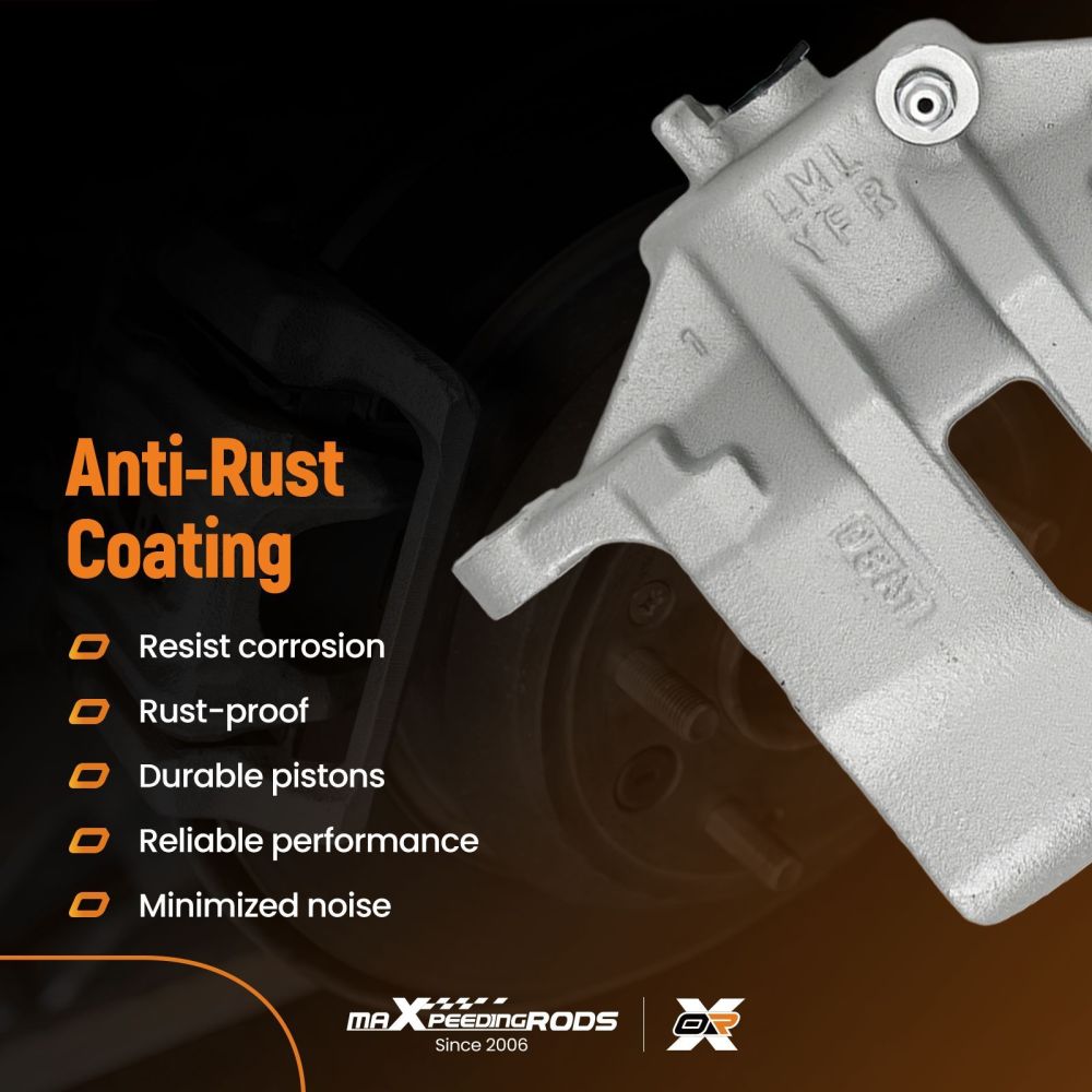 Pair Front Floating Caliper compatible for Hyundai ix35 1.6 1.7 2.0 2.4 2010-On 58110-2S550