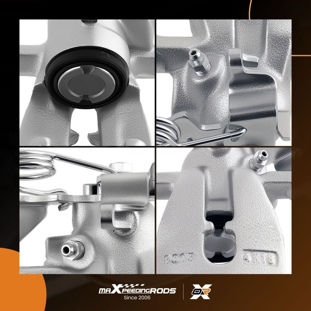 Pair Rear Brake Calipers compatible for Ford Focus 2004-2011 Galaxy 2006-2016 1439862 38mm