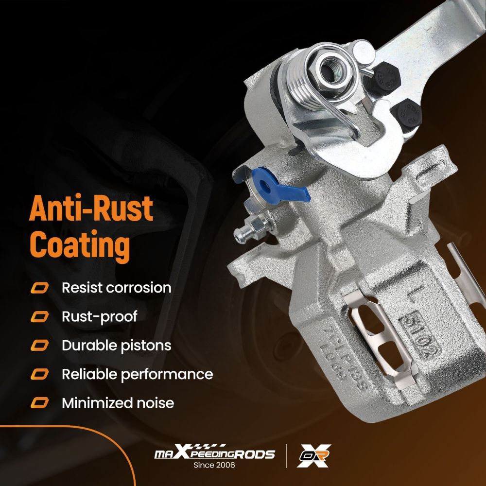 Rear Left Brake Caliper compatible for Honda Jazz Mk3 2008-2015 Mk2 02-08 43019SAAJ50 29mm