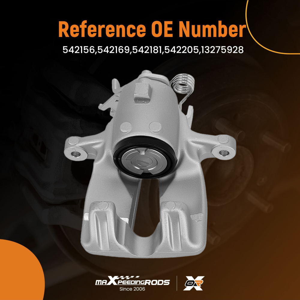 Rear Right Brake Caliper compatible for Saab 9-5 YS3G compatible for Vauxhall Insignia I compatible for Opel Insignia A