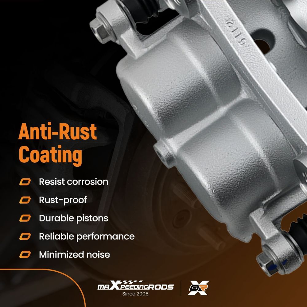 Front Disc Brake Calipers w/ Brackets compatible for INFINITI QX56 QX80 compatible for Nissan Armada Titan