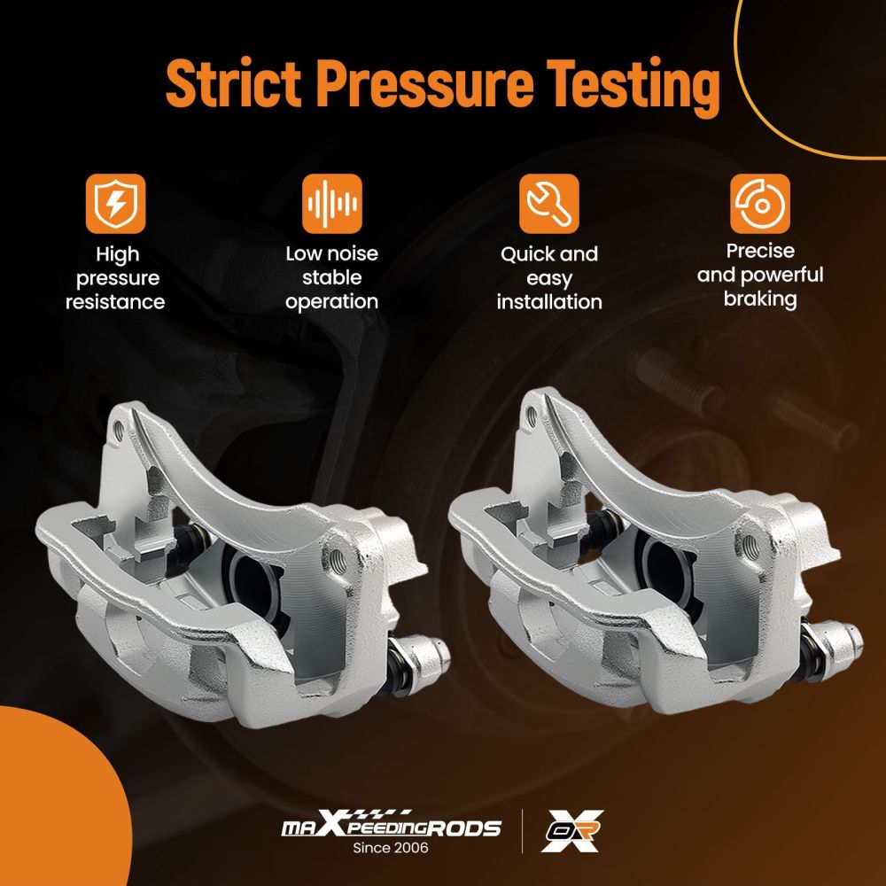 Rear Brake Calipers L+R compatible for Subaru Baja 2003-2006 Outback Base 2.5L 2000-04