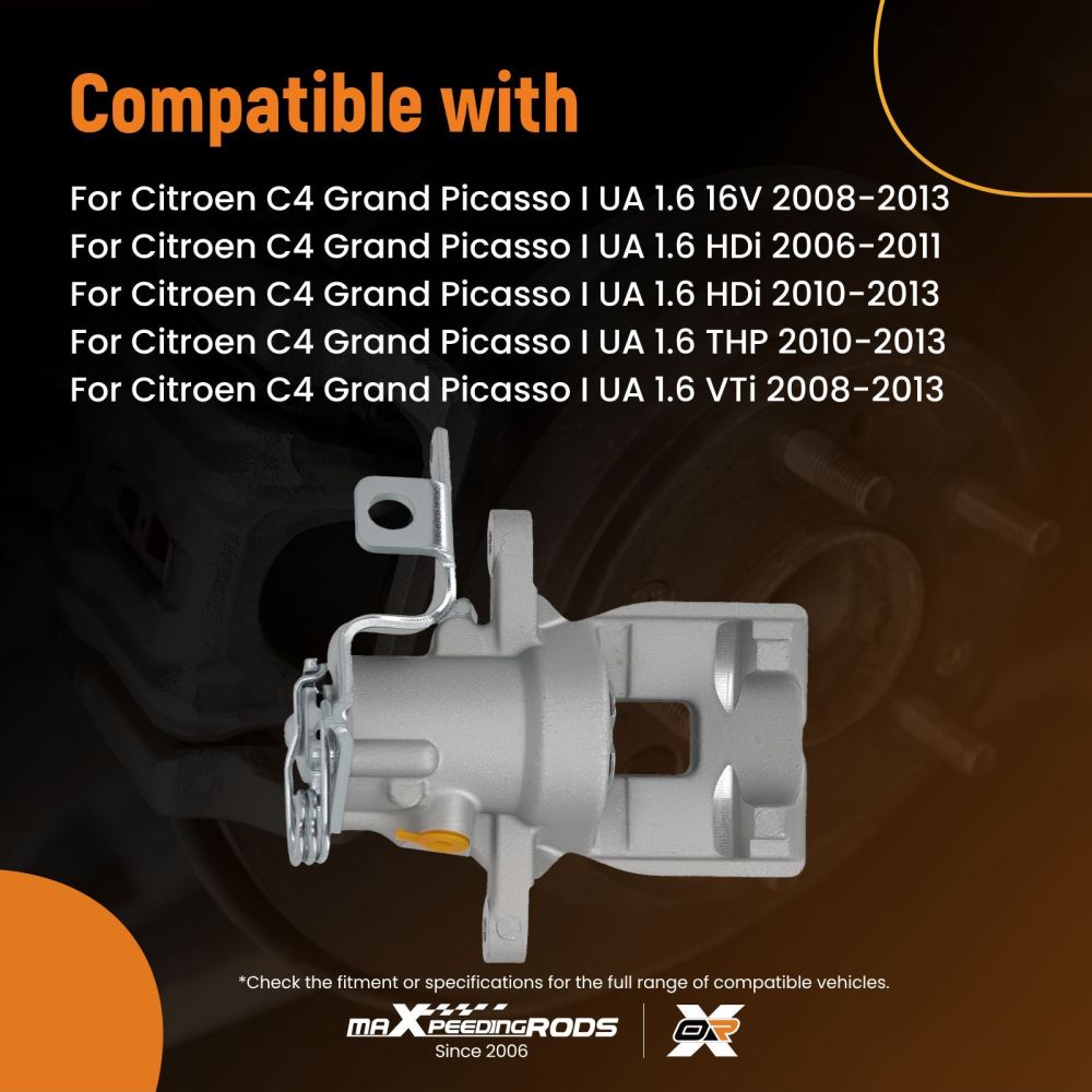 Pinza Freno Posteriore Sinistro compatibile per Citroen C4 Grand Picasso UA C4 Picasso compatibile per UD