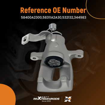 Rear Right Brake Caliper compatible for Kia Ceed Pro Ceed JD 1.0 1.4 1.6 12-On 532132 34mm