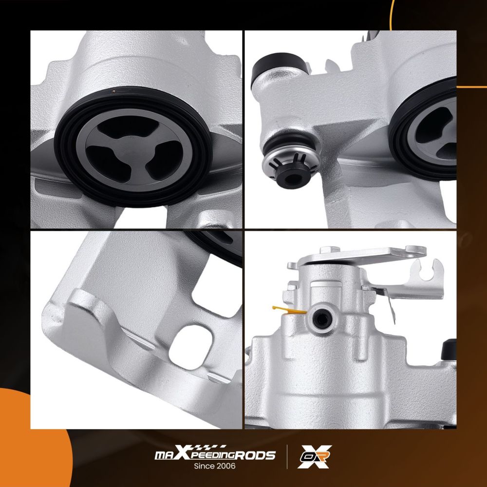 Pair Brake Caliper Rear compatible for Iveco Daily MK 4 MK 5 2006-2014 430611 430612 24mm