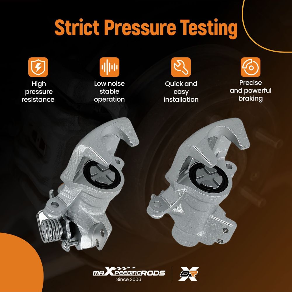 Rear Brake Caliper Left compatible for Honda Jazz MK3 08-15 1.2 1.3 1.4 43019-TAR-G01 239mm