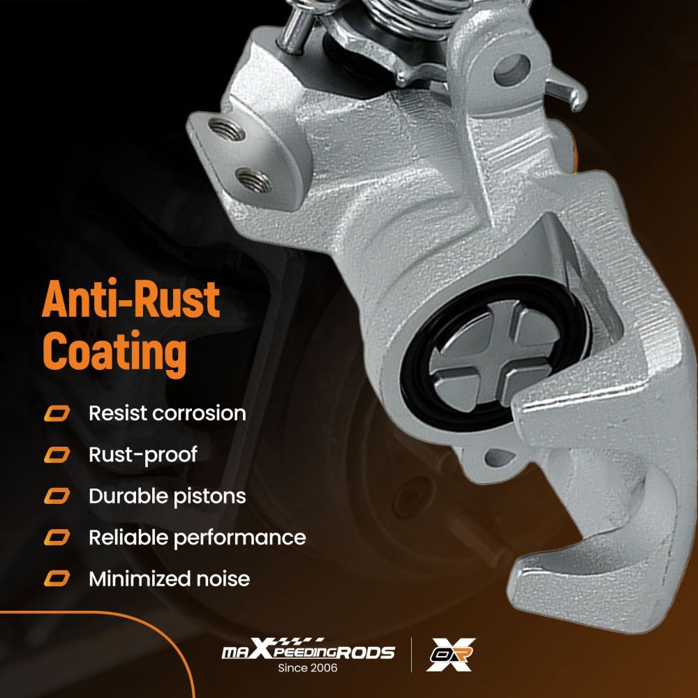 Rear Brake Caliper Left compatible for Honda Jazz MK3 08-15 1.2 1.3 1.4 43019-TAR-G01 239mm