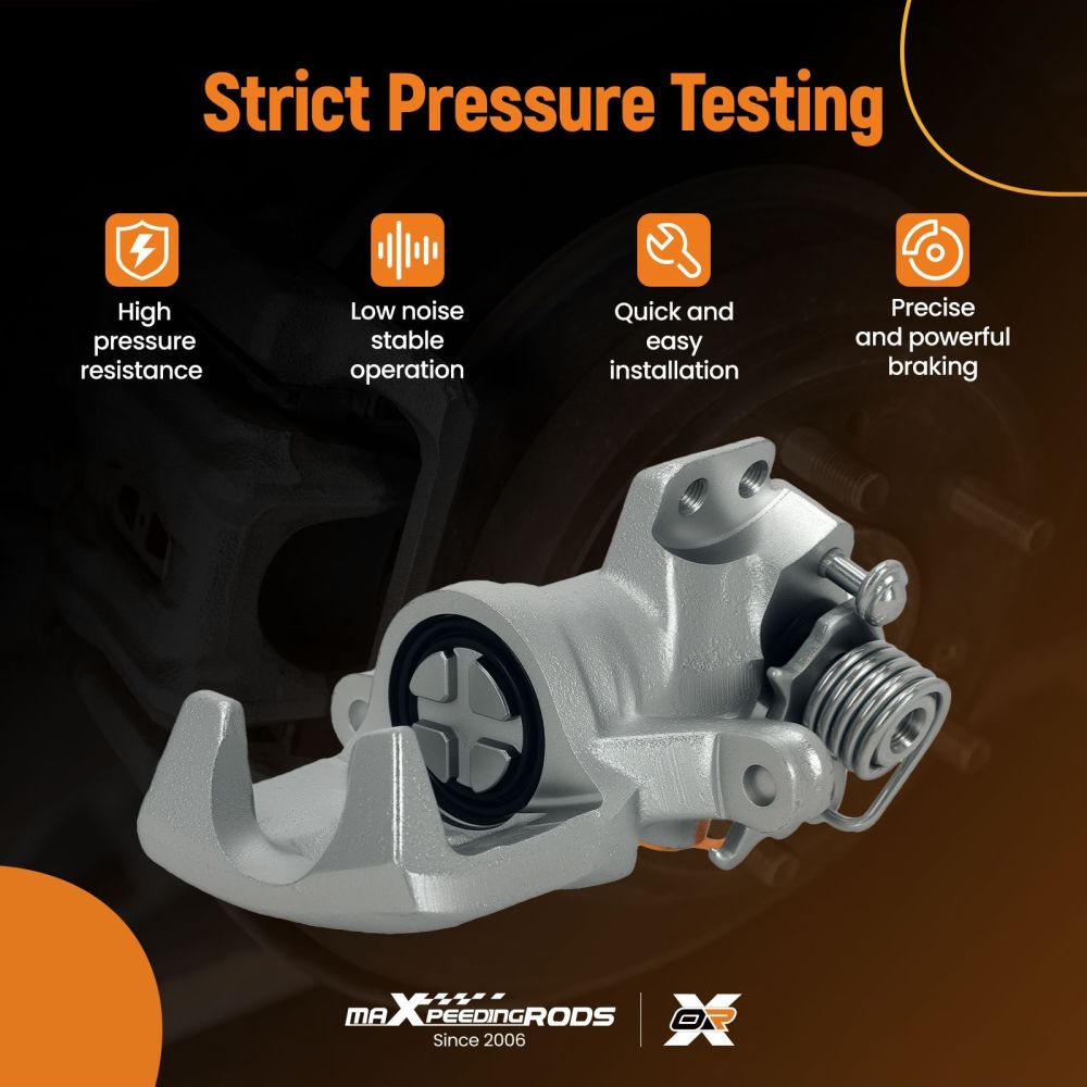 Rear Right Brake Caliper compatible for Honda Jazz MK3 1.2 1.3 1.4 2008-2015 43018-TAR-G01