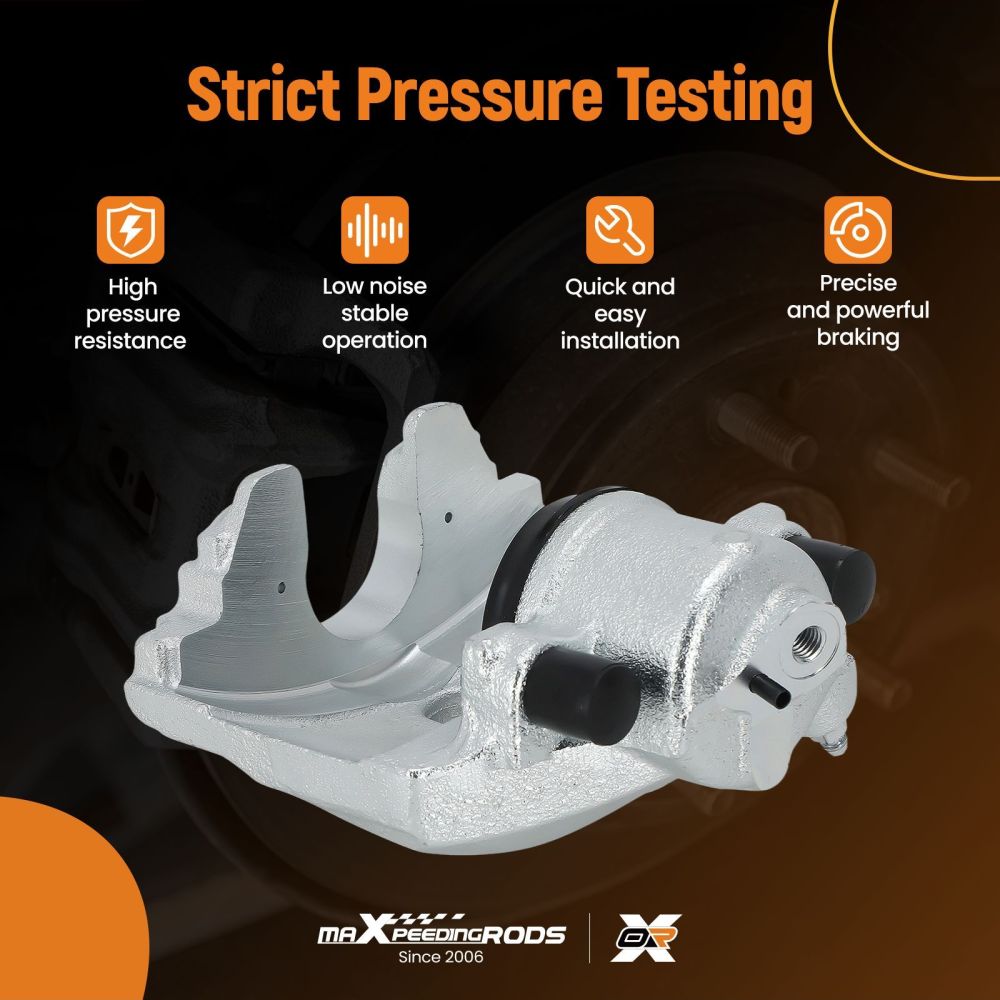 Front Left Brake Caliper compatible for Audi A1 A3 TT compatible for Skoda VW Seat Ibiza MK V 1K0615123B