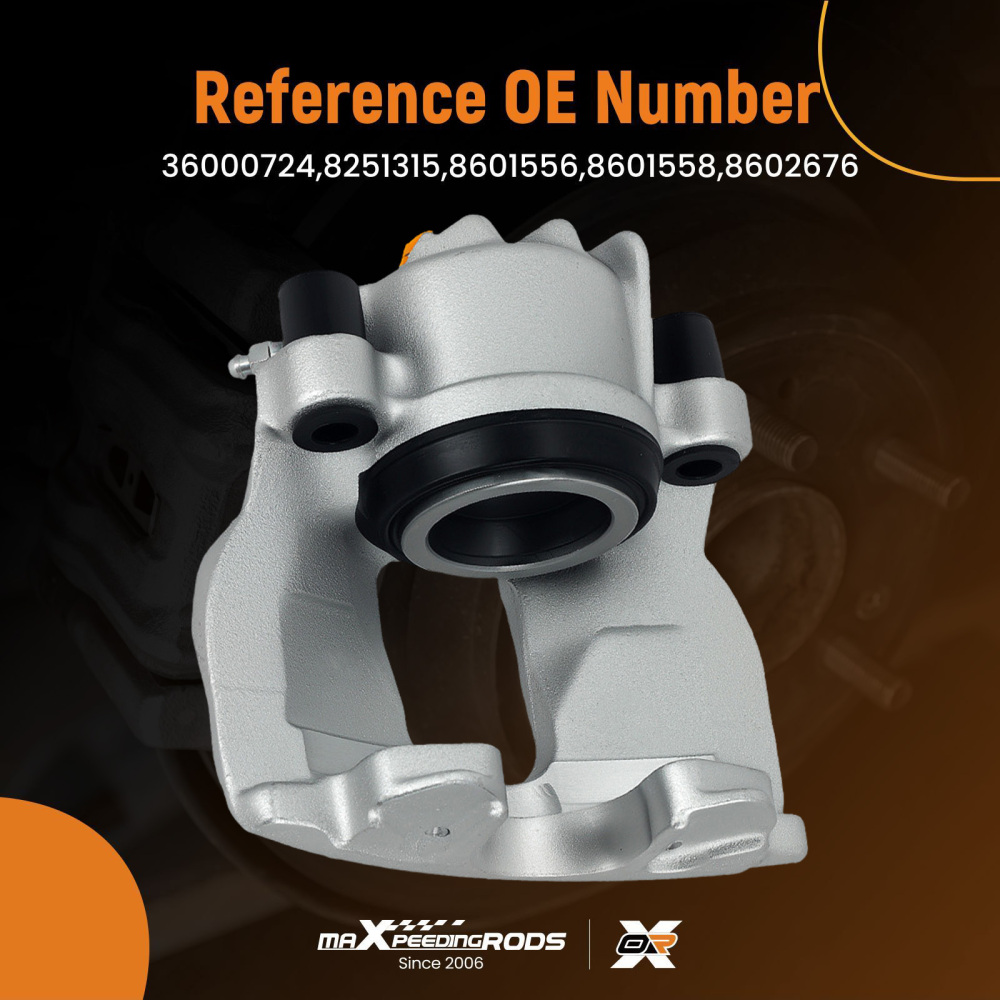 Brake Caliper Front Left compatible for Volvo S60 I S70 874 S80 I V70 MK II XC70 8602676