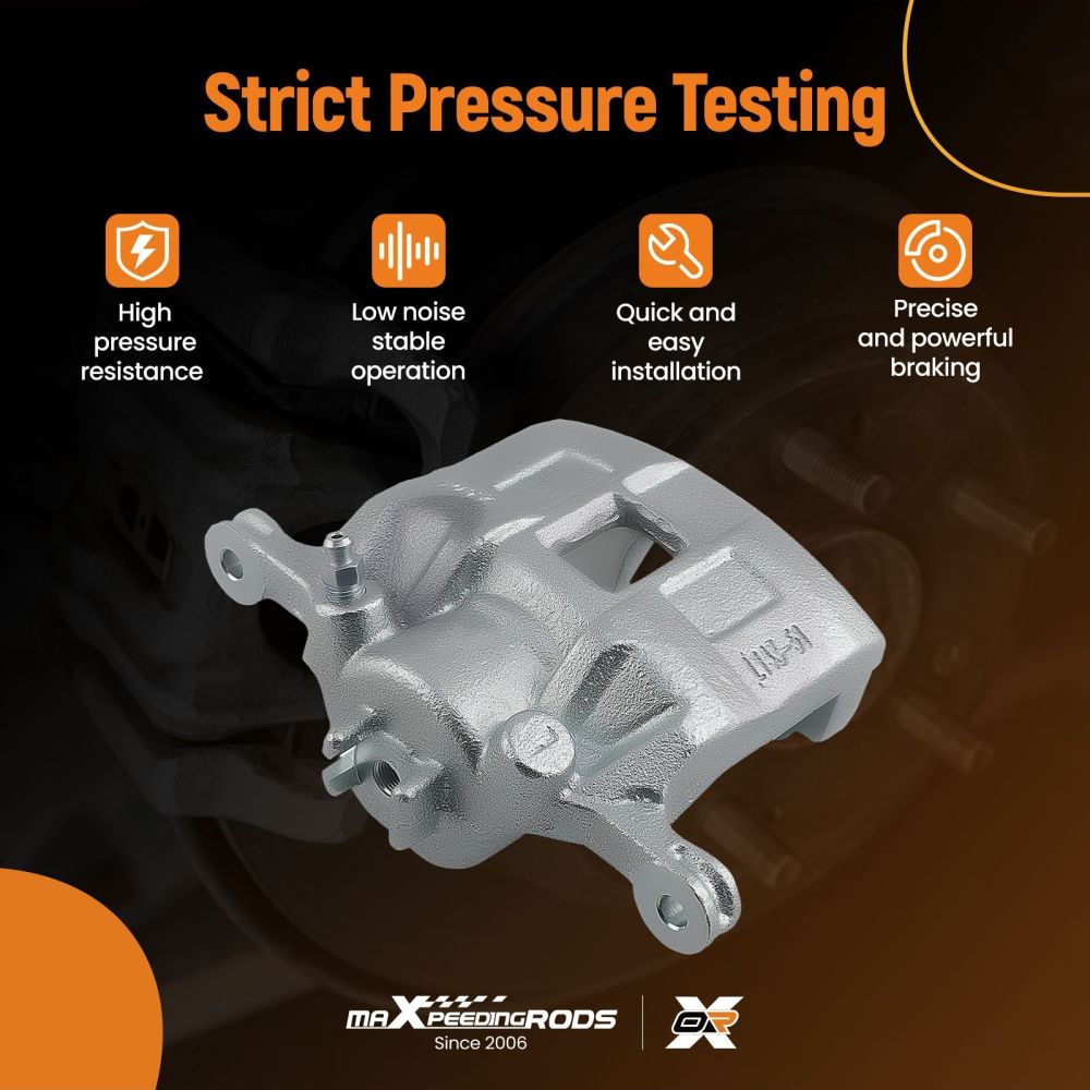 Brake Caliper Front Left compatible for Honda Jazz 1.2 1.3 1.4 Petrol 2002-2008 45019SAA900